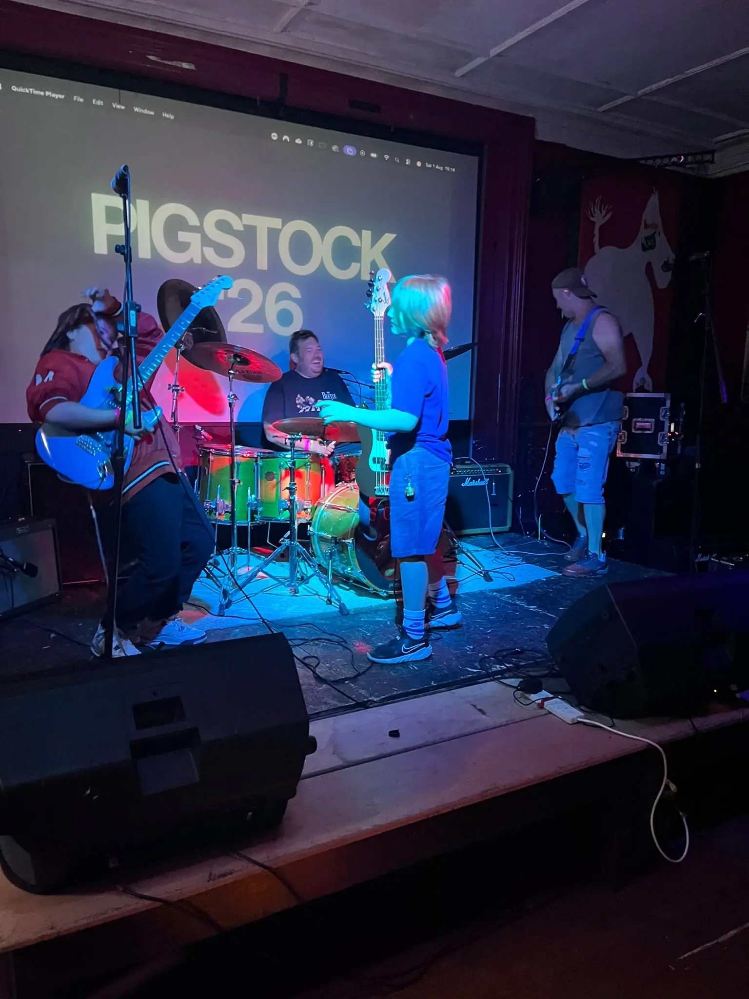 Digital Deckhands between songs